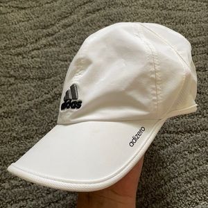 White Adidas Ballcap